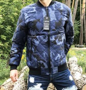 Фото Одежда Бомбер Urban blue camouflage