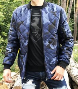 Фото Одежда Бомбер Urban blue camouflage