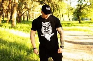 Фото Одежда Футболка Miracle owl black