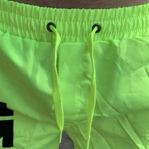 Фото Одежда Плавательные Шорты Off White With X Cross Neon Green
