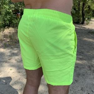 Фото Одежда Плавательные Шорты Off White With X Cross Neon Green