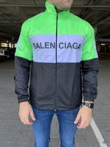 Фото Одежда Ветровка Balenciaga Logo Reflective Zip-Up Neon Green