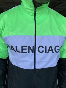 Фото Одежда Ветровка Balenciaga Logo Reflective Zip-Up Neon Green