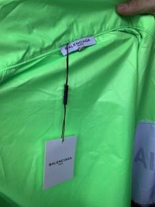 Фото Одежда Ветровка Balenciaga Logo Reflective Zip-Up Neon Green