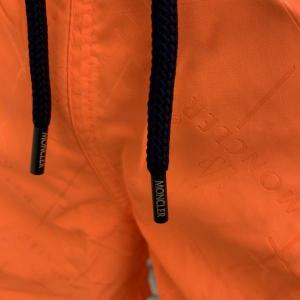 Фото Одежда Плавательные Шорты Moncler Logo Neon Orange