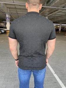 Фото Одежда Поло Louis Vuitton Classic Monogram Black