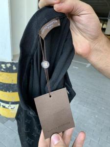 Фото Одежда Поло Louis Vuitton Classic Monogram Black