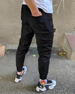 Фото Одежда Брюки джоггеры мужские Пушка Огонь Zuren черные