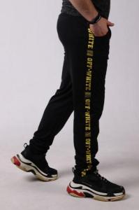 Фото Одежда Штаны черные Off White ч/ж №1