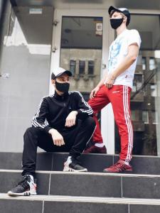 Фото Одежда Олимпийка мужская в стиле Adidas Round черная