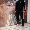 Свитшот в стиле Adidas Badge черный Мужские водолазки, гольфы, кофты в Украине