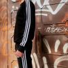  Свитшот в стиле Adidas Badge черный Мужские водолазки, гольфы, кофты в Украине