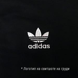 Фото Одежда Свитшот в стиле Adidas Badge черный
