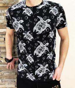 Фото Одежда Футболка Sea ​​turtles black