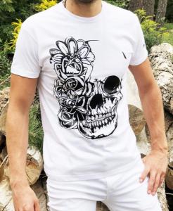 Фото Одежда Футболка Miracle roses white