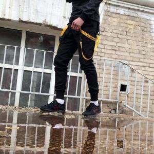 Фото Одежда Брюки карго мужские Off White Scarstrope черные