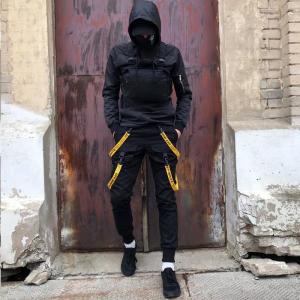 Фото Одежда Брюки карго мужские Off White Scarstrope черные