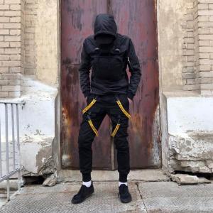 Фото Одежда Брюки карго мужские Off White Scarstrope черные