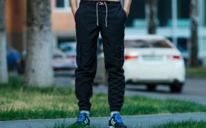 Фото Одежда Штаны КАРГО RIPSTOP черные