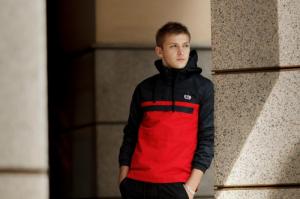 Фото Одежда Анорак Дельта черно-красный