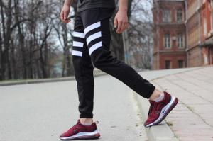 Фото Одежда Спортивные штаны LC - Flip черно-белые