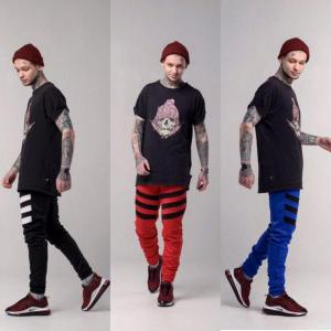 Фото Одежда Спортивные штаны LC - Flip электрик с черным