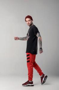 Фото Одежда Спортивные штаны LC - Flip красный с черным