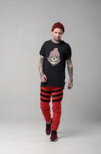 Фото Одежда Спортивные штаны LC - Flip красный с черным