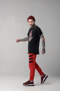 Фото Одежда Спортивные штаны LC - Flip красный с черным