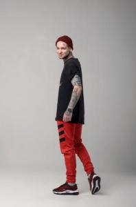 Фото Одежда Спортивные штаны LC - Flip красный с черным