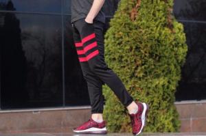 Фото Одежда Спортивные штаны LC - Flip черный с красным