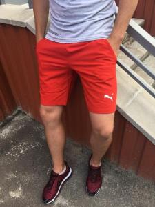 Фото Одежда Летний спортивный комплект(шорты и футболка) Puma Red/LightGray