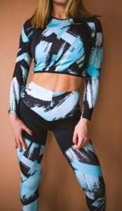 Фото Одежда Женский комплект пикассо голубой