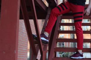 Фото Одежда Спортивные штаны Light cloud - Flip красные