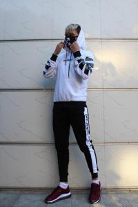 Фото Одежда Комплект бело черный крест  Off White