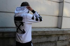 Фото Одежда Комплект бело черный крест  Off White