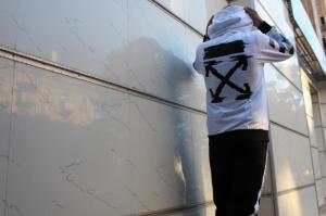 Фото Одежда Комплект бело черный крест  Off White