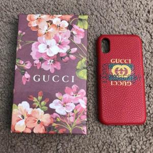 Фото Аксессуары Gucci iPhone X Case Future Red