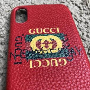 Фото Аксессуары Gucci iPhone X Case Future Red