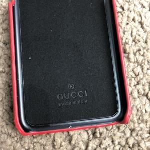 Фото Аксессуары Gucci iPhone X Case Future Red