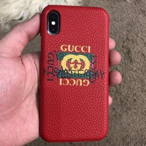 Фото Аксессуары Gucci iPhone X Case Future Red