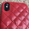  Chanel Iphone X Case Quilted Double C Red Чехлы для телефонов, mp3 плееров в Украине