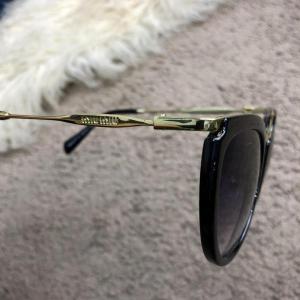 Фото Аксессуары Miu Miu Sunglasses Reveal Glitter Black/Black