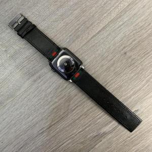 Фото Аксессуары Apple Watch Gucci Band 42/44 Black/Green/Red