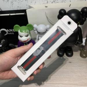 Фото Аксессуары Apple Watch Gucci Band 42/44 Black/Green/Red