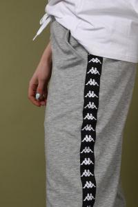 Фото Одежда Штаны серые с чёрным лампасом Kappa