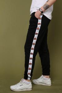 Фото Одежда Штаны чёрные с белым лампасом Ellesse