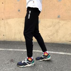 Фото Одежда Спортивные штаны в стиле Off White X черные