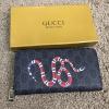  Gucci Wallet Kingsnake GG Supreme Black Zip Around Кошельки и портмоне в Украине