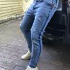  Martin Mixs Bleached White/Red/White Jeans Light Blue Джинсы мужские в Украине